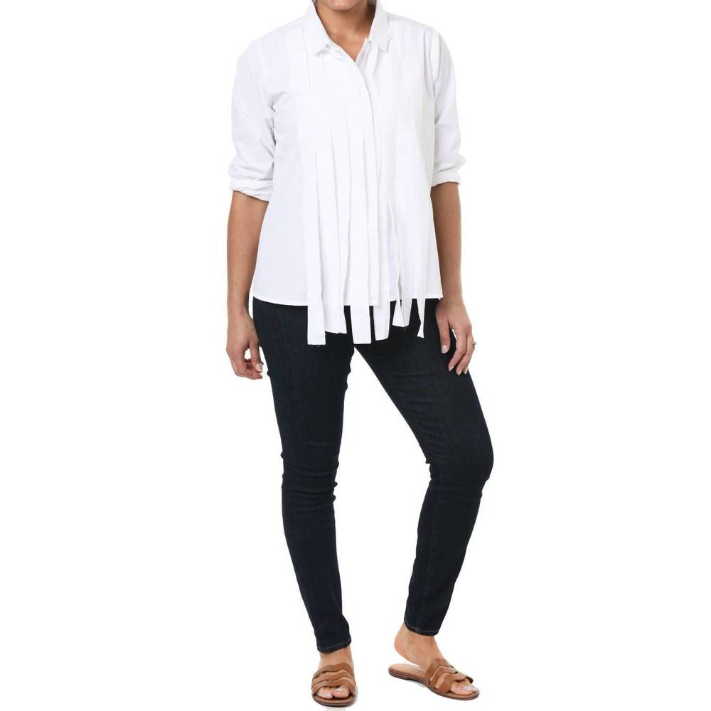 NEW TULIP CLOTHING marie top in white